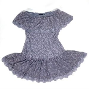 Levander Lace Off-shoulder Dress S